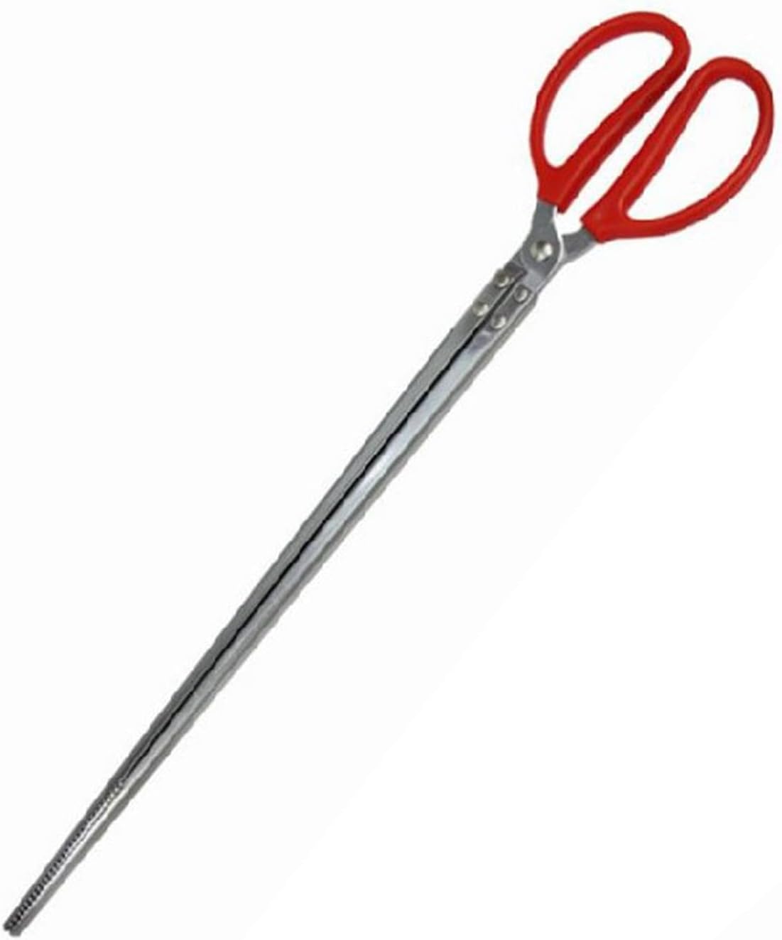 1pc Trash Tongs Garbage Tongs Mud Fish Tongs Fire Place Grill Charcoal Gripper Handle Tong BBQ Grill Charcoal BBQ Coals Clip Stainless Steel Selector Super Long