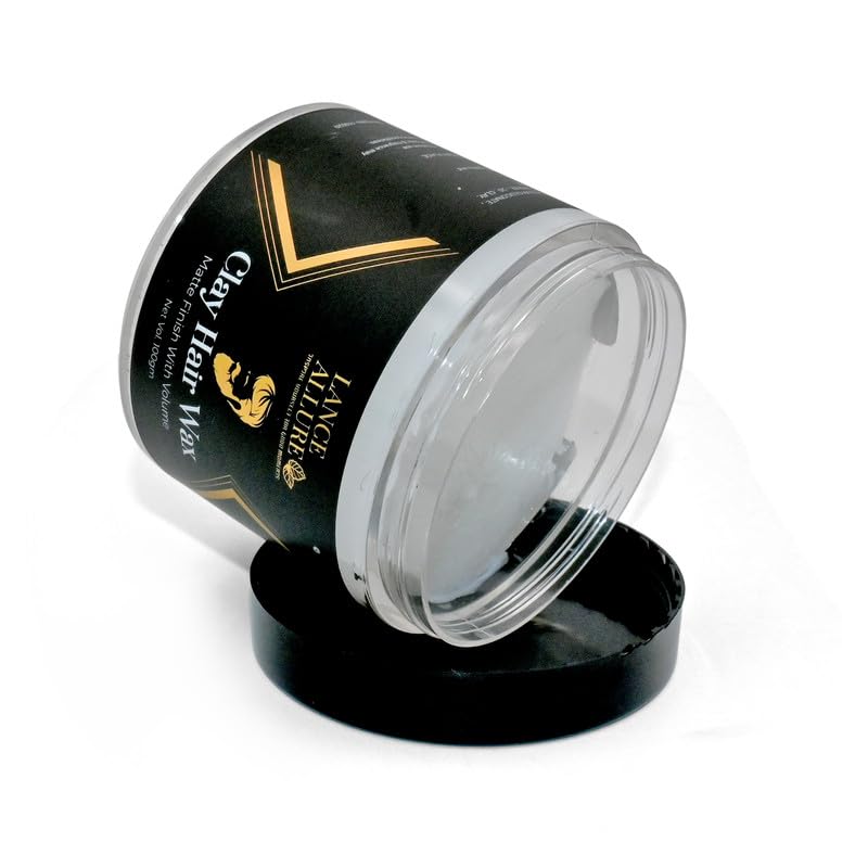 Image of Combo of Clay Hair Wax and Fiber Hair Wax| For Matte Finish and Strong Hold(Clay & Fiber )