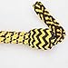 Paracord Nylon Bull Whip 6 Foot 12 Plait Yellow & Black Bullwhip Star Triaxial Handle Hand Crafted Heavy Duty