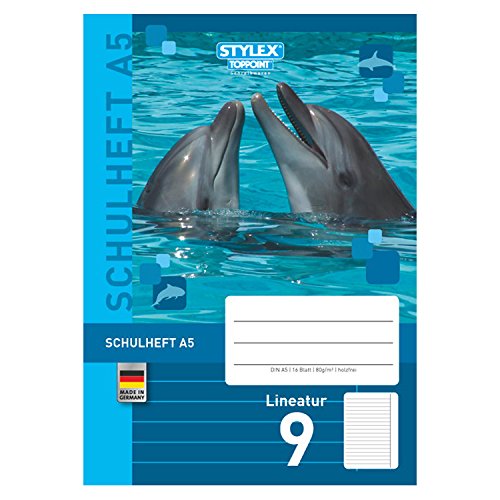 Preisvergleich Produktbild Stylex 29709 Schulheft DIN A5 mit Lineatur 9
