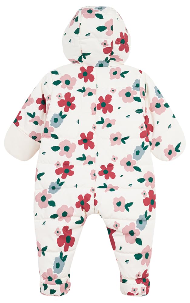Pequeño Barco Combipiloto Bebé Poliéster Impreso Flores, 3 Meses, Milk/Multico