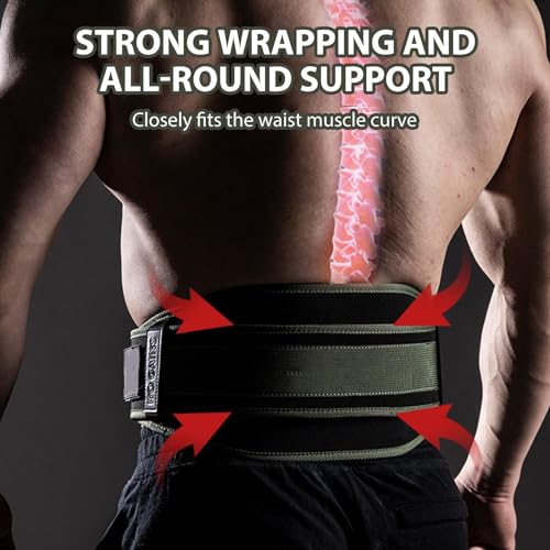 Adapero Cinto de levantamento de peso, cinto de peso para homens | Cinto de agachamento fitness Cint