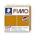Staedtler- Fimo Leather-Effect Pasta per Modellare in Forno, Colore ocra, 57 g, 8010-179 ST