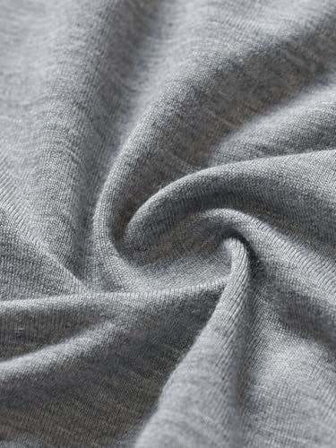 Esenchel Men's 2 Pack Hooded Pajama Top Short Sleeve Sleep Shirt4