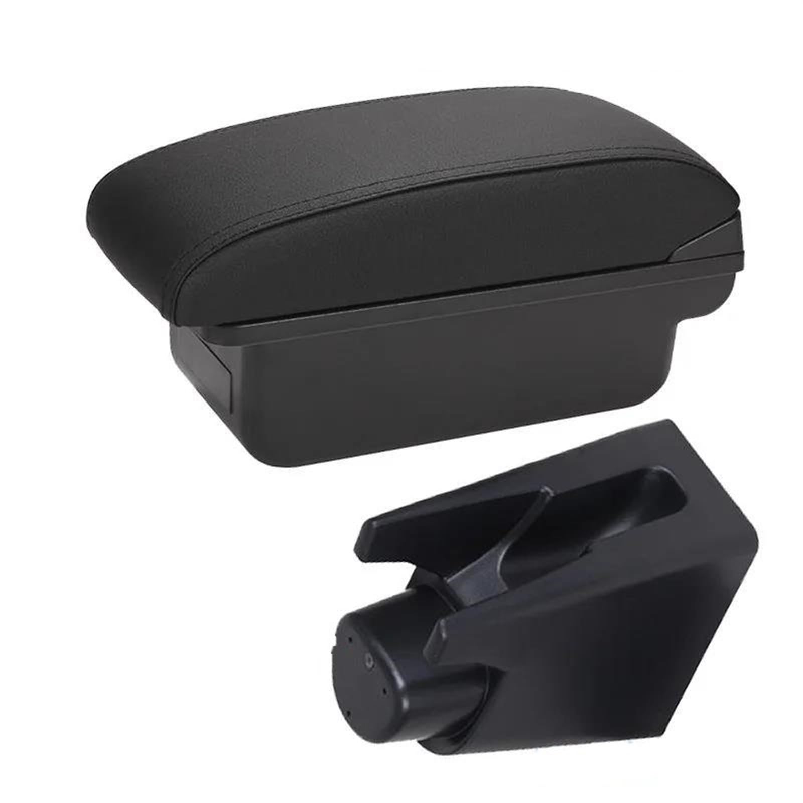 Hjkdsz B3 Black White 3 Car Storage Console Armrest Boxes Interior Center Organizers Dedicated Accessories For Citroen C1(B3 Black White 3)
