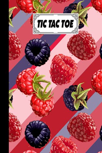 Tic Tac Toe: Games Fun Activities for Kids / Paper & Pencil Workbook for Games, Smart gifts for Family | Raspberry Cover by Sonja Heine image 2