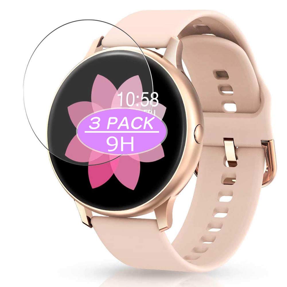 [3 Pack] Tempered Glass Screen Protector, Compatible with EIVOTOR kw66 SW022 smartwatch Smart Watch 9H Film Protectors