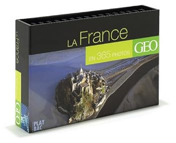Paperback La France en 365 Photos GEO [French] Book