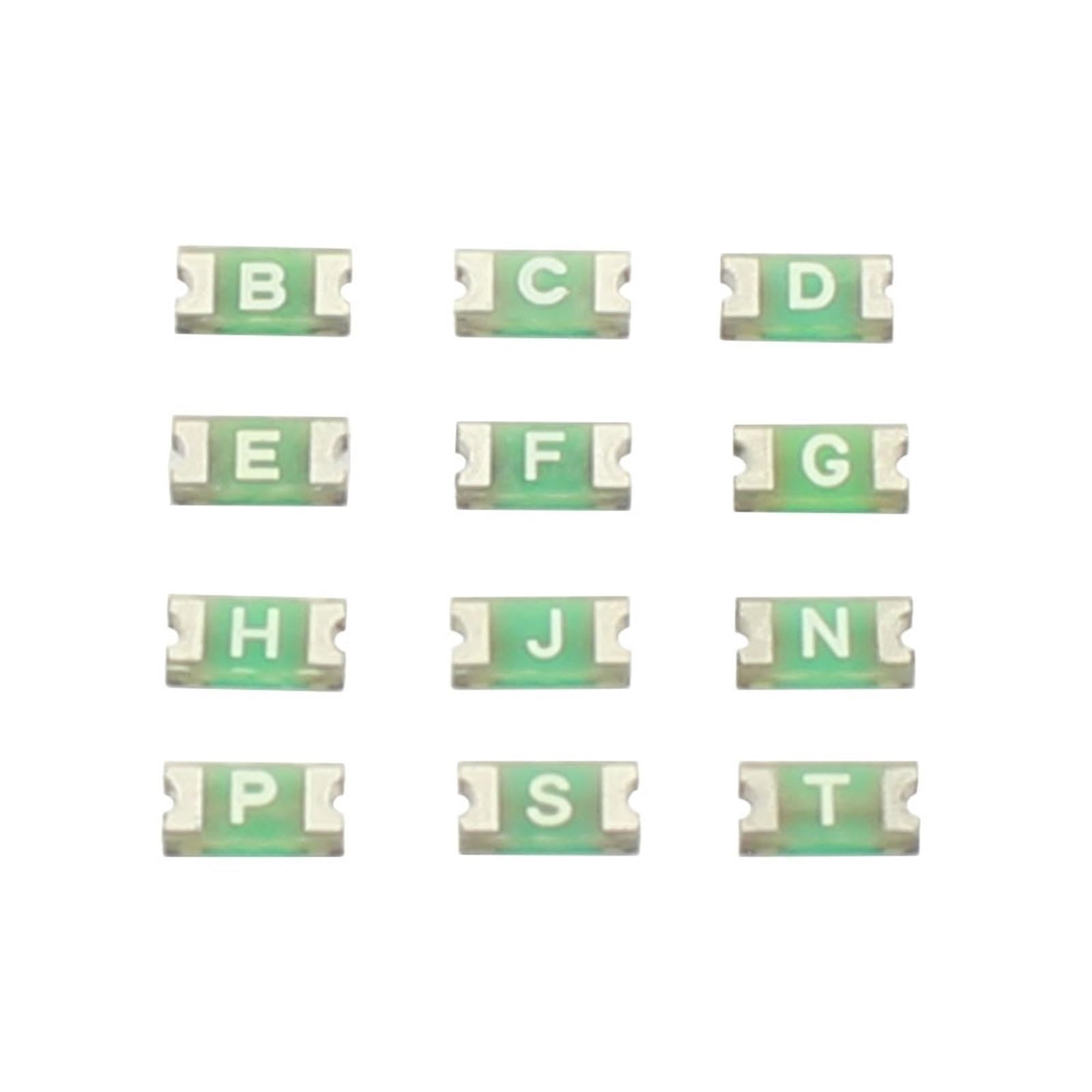 SMD 1206 3216 Sicherung 0,125A-5A 32V 63V 125V 466 LF Sehr schnell wirkende Schlag 10Pcs(0.5A 63V (Code F))