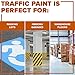 INSL-X TP221009A-01 Acrylic Latex Traffic Paint, 1 Gallon, White