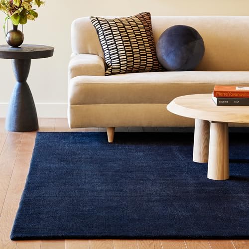 Rugs USA Arrel Speckled Wool-Blend Area Rug - 4x6 Area