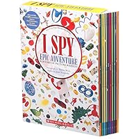 I SPY Epic Advanture 10 Books Of Picture Riddles Box Set With Free Magnifying Glass Bookmark 1338763830 Book Cover