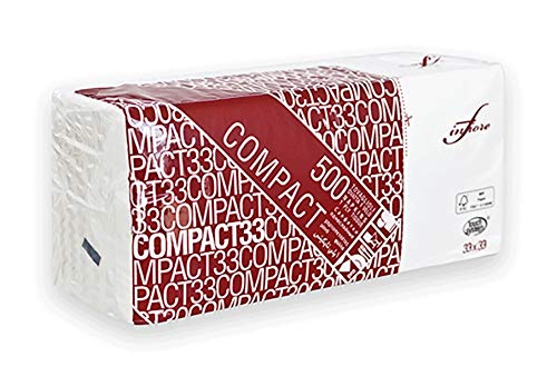 Professional Bianco/white 33x33 tovaglioli 500pzx10conf