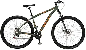 Bicicleta Colli Collina Aro 29 Alumínio - Câmbio Traseiro Shimano, 21 Marchas, Verde Militar