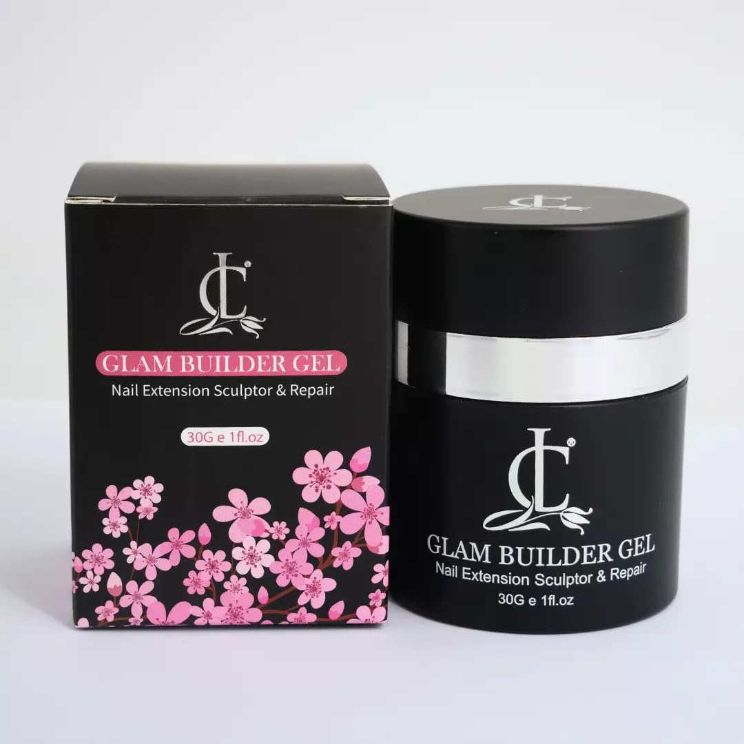CLLAM SUPPLY Glam Builder Gel Clear, 30g Jar
