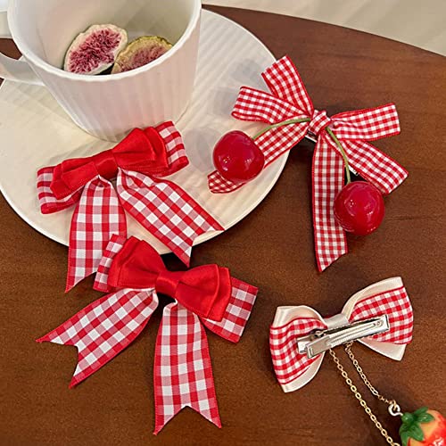 Kesvila 8 Pcs Cherry Strawberry Hair Accessories thumb #5