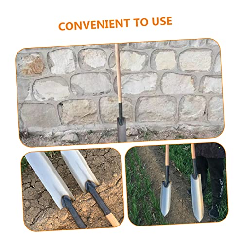 Kisangel Garden Planting Supply Extended Shovel Hole Digging Tool Metal Spade Shovel Cultivation Tool - Image 7
