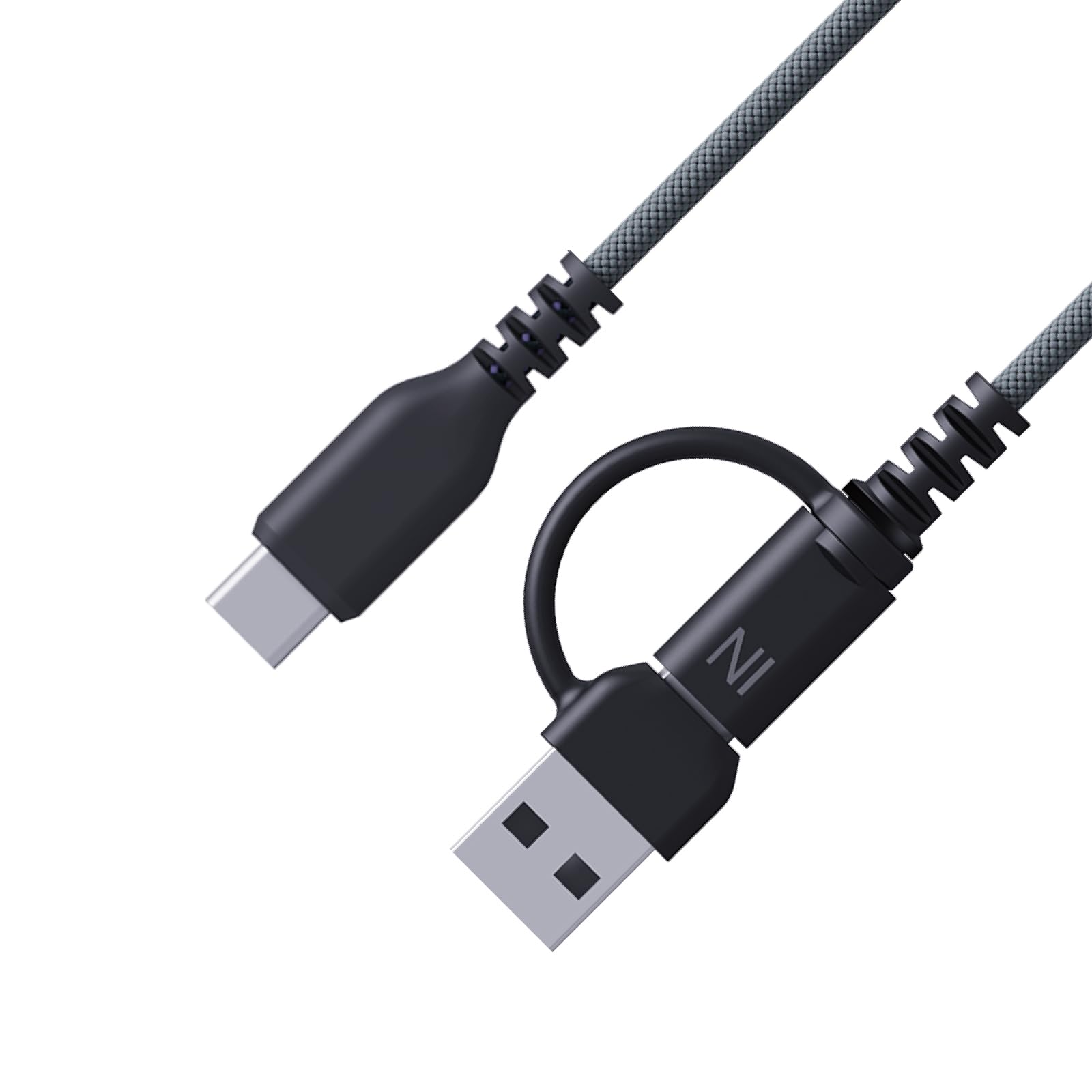 Amazon.co.jp: カシムラ 変換コネクタ付 USB-Cケーブル 1.2m (Type-A/C