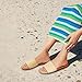 Tscoyuki Slides Sandals for Women Basic Raffia Slip On Flat Sandals Open Toe Comfort Beach Sandals Slippers for Casual Dressy Summer Tan Size 7.5