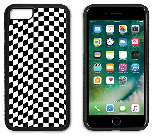Cell Phone Cover - Slim Fit - Compatible With Apple Iphone 7 And Iphone 8 - Checkered Flag Multi-Colored #TOP1
