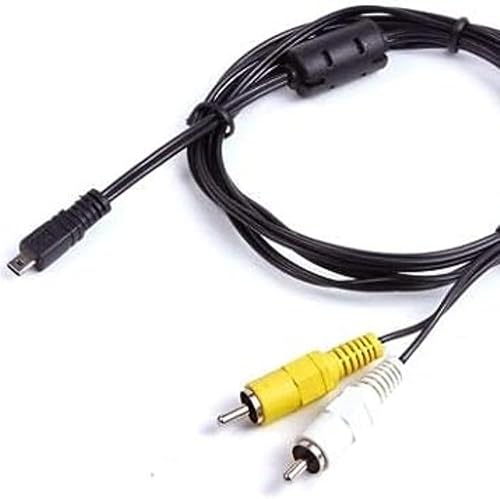 Miniatura 3 de Marg Cable de cable de TV de audio A/V para cámara digital Pentax Optio I-AVC7 B