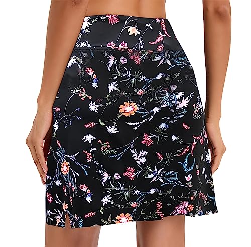 Image of Oyamiki Women's Active Athletic Skort Lightweight Tennis Skirt Perfect for Running Training Sports Golf