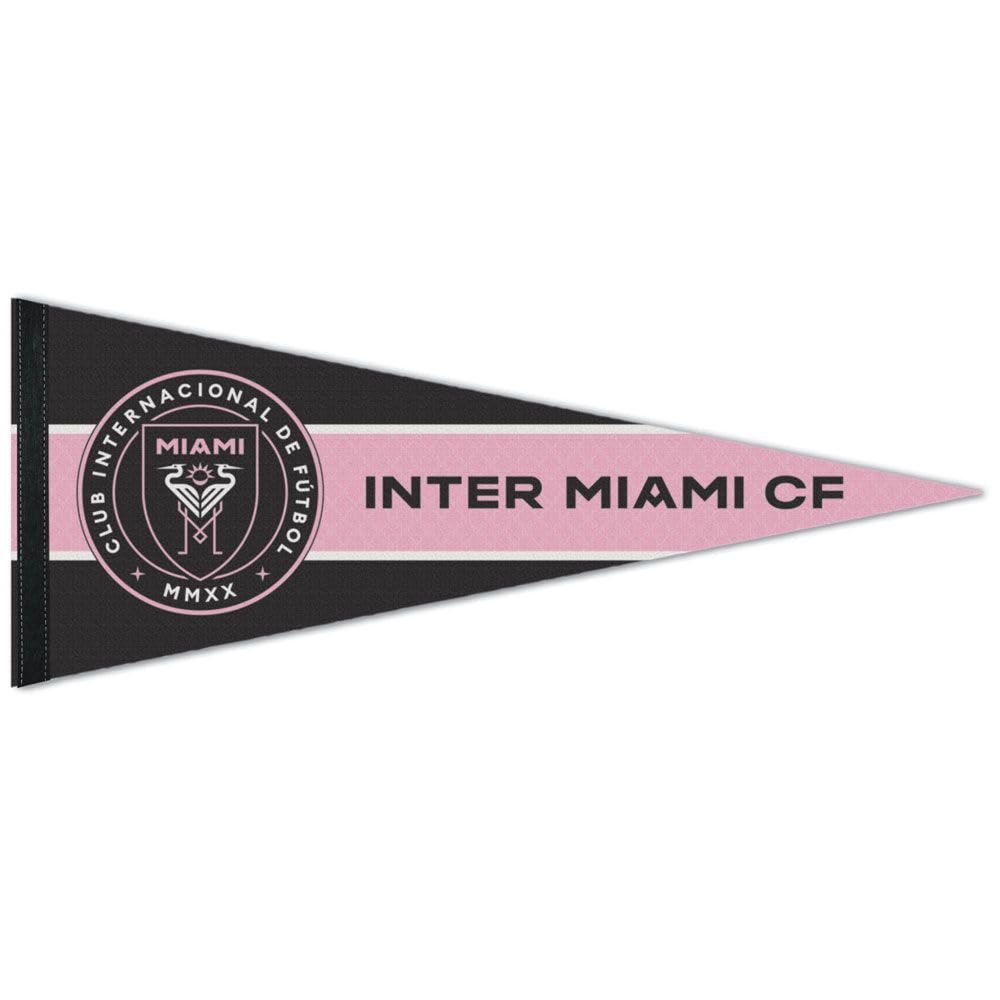Fanion Inter Miami WinCraft MLS en feutre 75x30cm avec finitions premium
