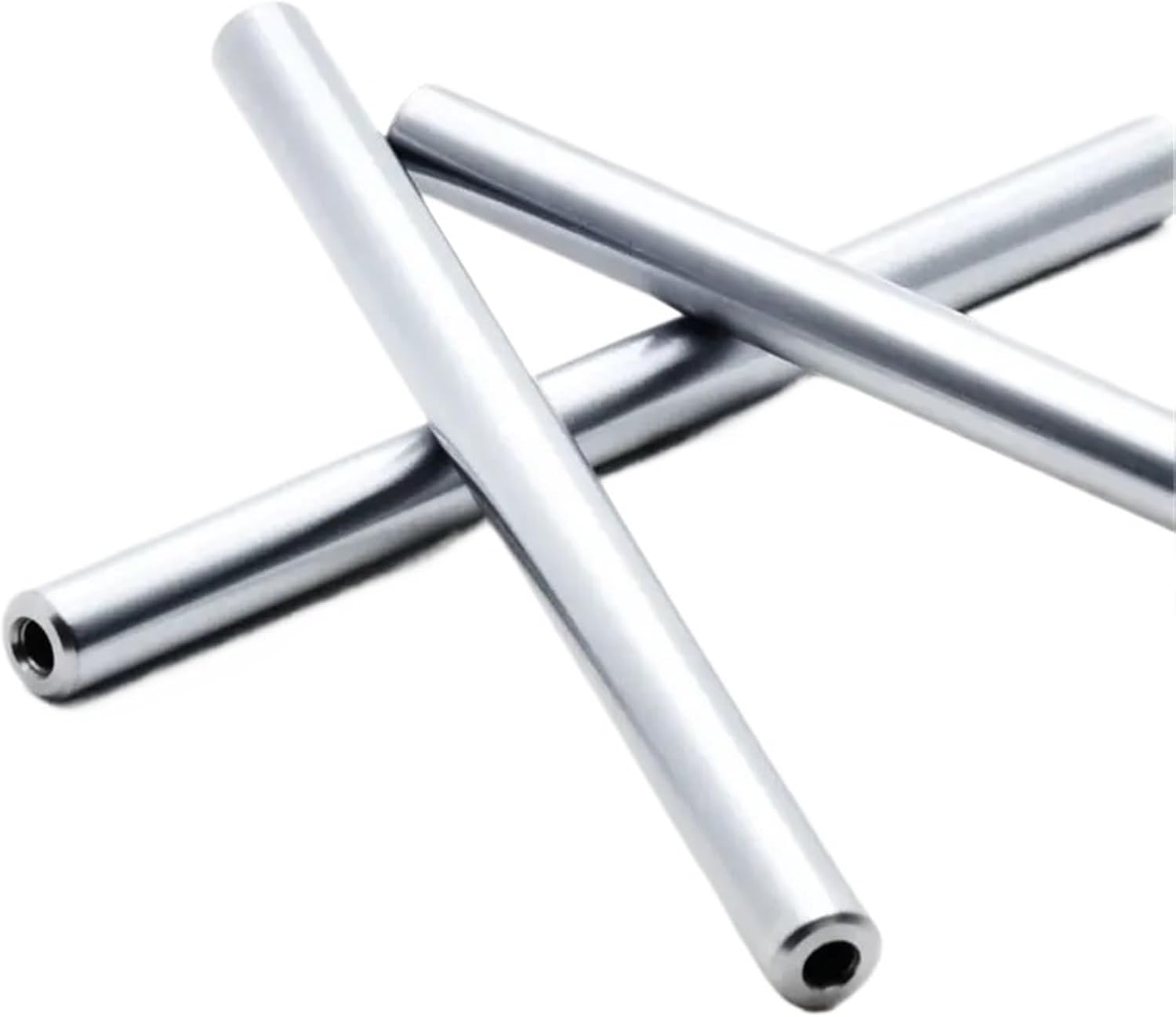 Hardware Full Extension Side Mount Drawer Slides 2PCS Linear Shaft OD16 Length 100-550mm with Two Ends of M4/M5/M6 Thread Hole Depth of 8-16mm Chromed Harden Rod(550mm)