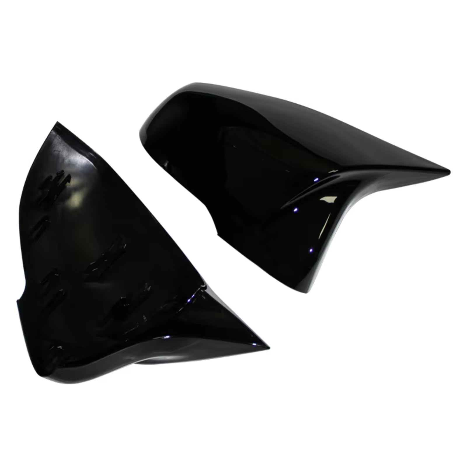 Calotte Degli Specchietti Per BMW Serie 1 2 F45 F40 Z4 G29 X1 F48 F49 X2 F39 Copertura Specchietto Retrovisore in Fibra di Carbonio Copertura Specchio(Bright black)