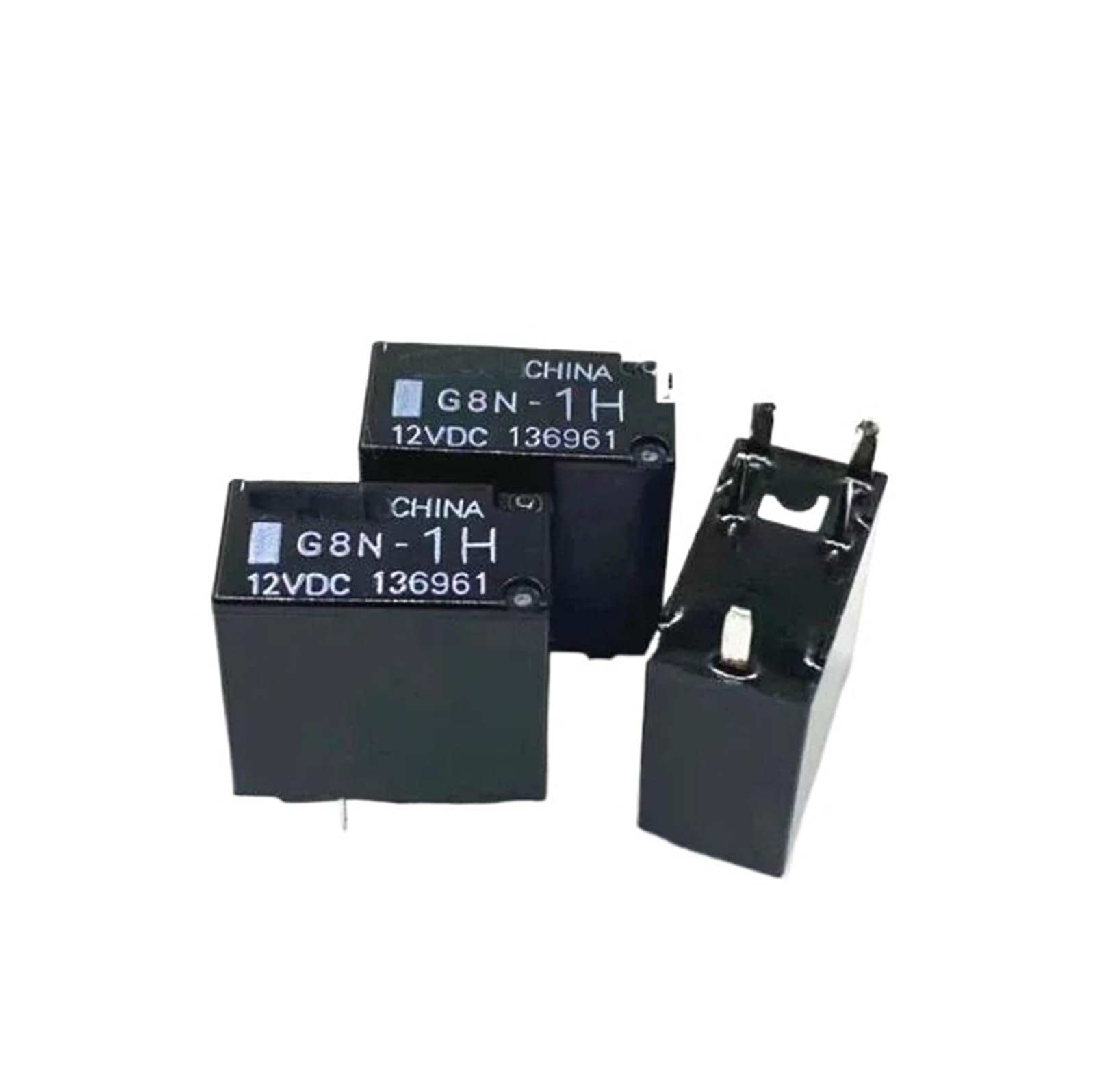 OSHZIKJII 12V relay G8N-1H 12VDC G8N-1H-12VDC G8N1H 12VDC 12V DC12V 5pin(10pcs)