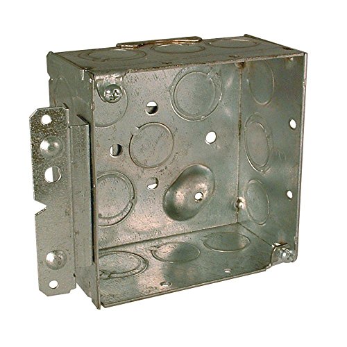 2-1/8 in. Deep 30.3 cu. in. Square Box (25-Pack)