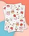 xo, Fetti Strawberry Party Temporary Tattoos - 60 Styles | Dessert Birthday Party Decorations, Berry Sweet Cute Accessory, Garden Tea Theme Favor, Summer Home Activity, Easter Basket