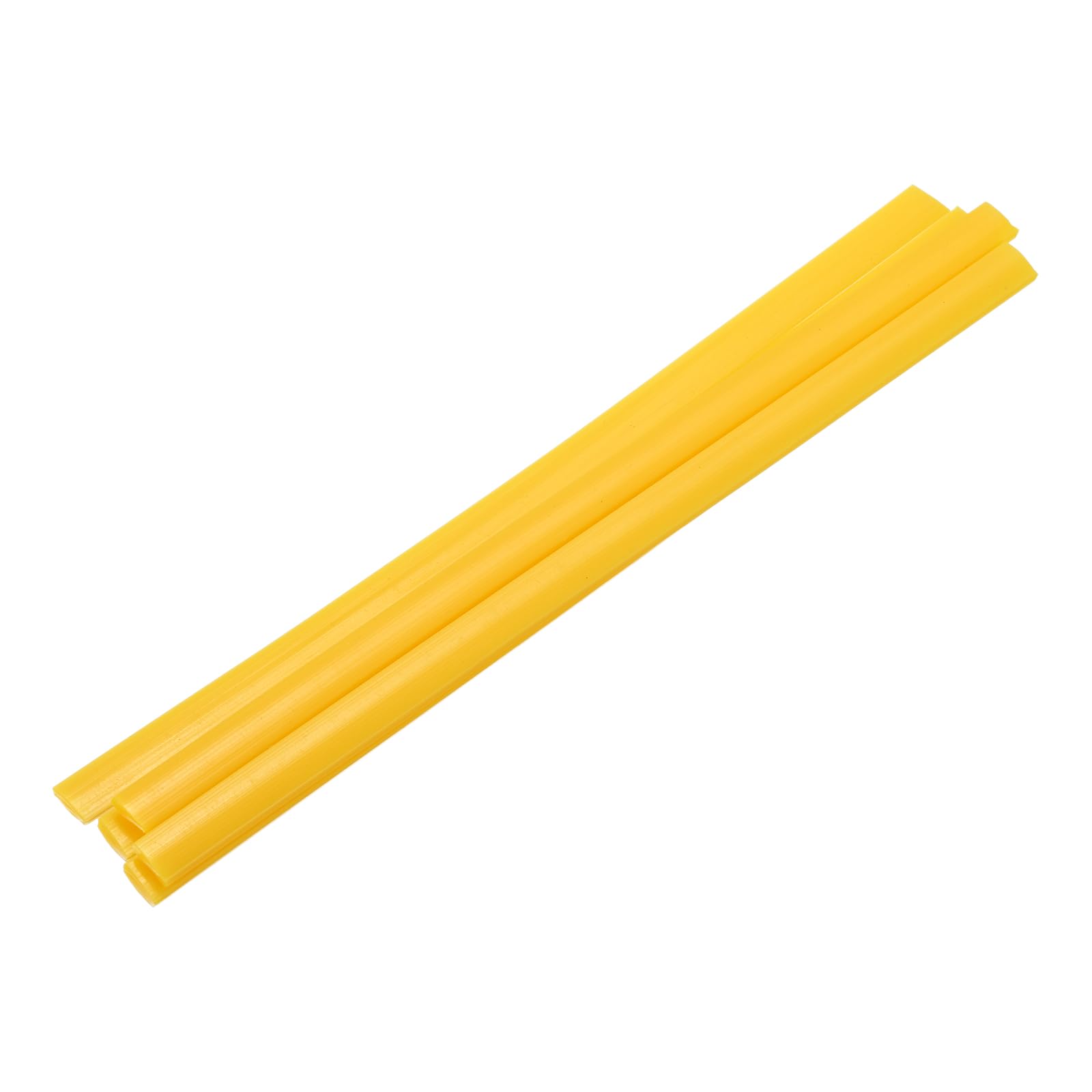 sourcing map 5 Pcs Yellow Plastic Welding Rods 9.5mm x 200mm HDPE Flat Ribbon Plastic Welding Strip for Repairing Water Tanks Forklift Pallets Trash Cans Transfer Troughs(0.4inch x 8inch) — image 1