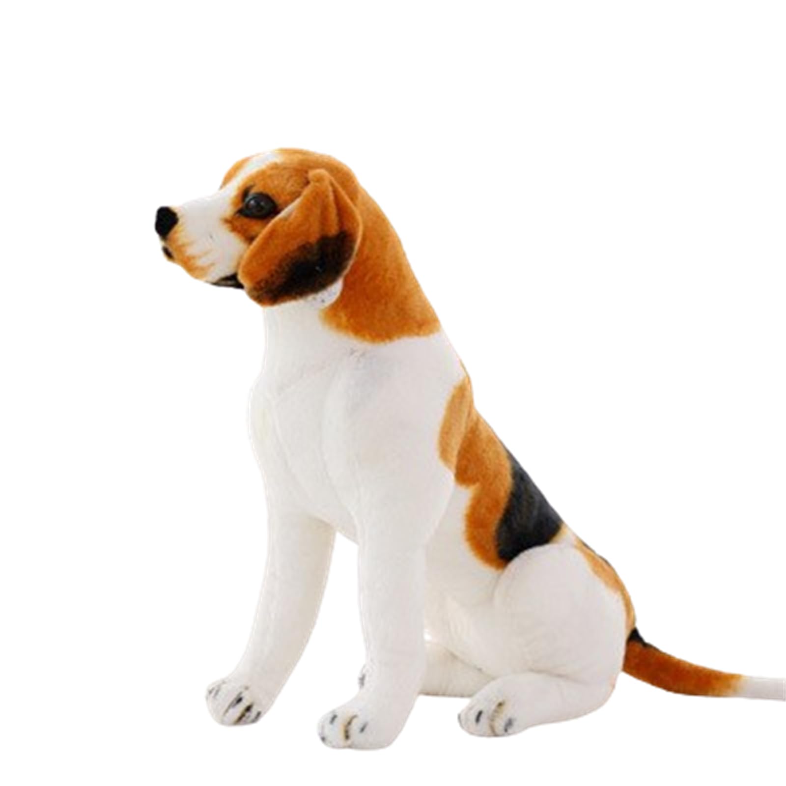 JORCEDI Realistic dog, stuffed animal, toy, adorable, plush dog standing Stuffed animal Lifelike plush animal toy for children boys girls (46cm,migelu)
