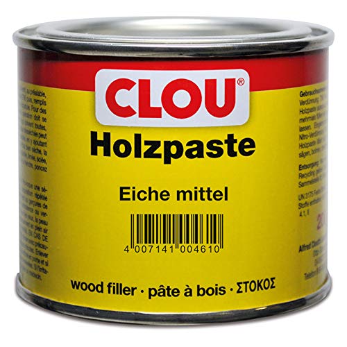 Preisvergleich Produktbild Clou Profi Holzpaste lösungsmittelhaltig 11 eiche mittel 0,2 kg