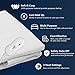 Giantex Standard Massage Table Warmer, Heated Mattress Pad, Spa Table Heating Pad with Three Heat Settings, Auto Overheat Protection, Fixed Elastic Bands, Portable 71x30 Inch Electric Table Warmers