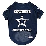 NFL DALLAS COWBOYS RAGLAN JERSEY "America's Team" - Medium. CUTEST FOOTBALL JERSEY for DOGS & CATS