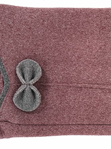 Image of FabSeasons Slim warm Winter Gloves For Women, with velvet lining inside for cold weather, Touchscreen enabled index finger, also ensures a Smooth Driving /Riding Experience