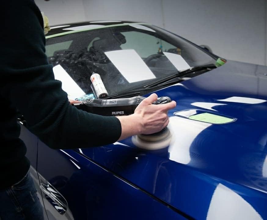 Miniatura 4 de CARPRO Gloss Pad - Extremo alto brillo, hecha de espuma de poliuretano japonesa de célula abierta, perfil biselado, tanto máquinas de doble acción