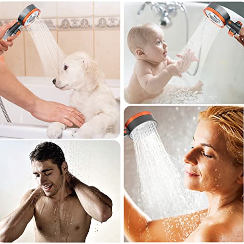 Vakola Soffione doccia ad alta pressione a