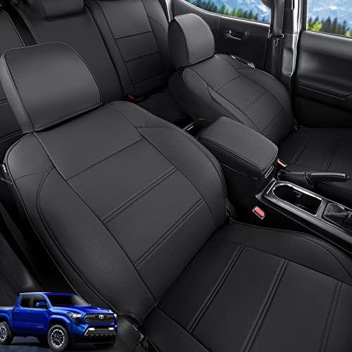 for 20162023 Toyota Seat Covers, for Crew Cab/Double Cab Water Proof Faux Leather