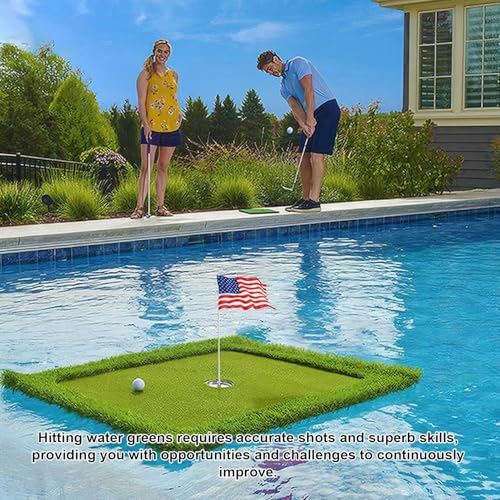 Jeu de golf pour piscine avec tapis d'entraînement - 2