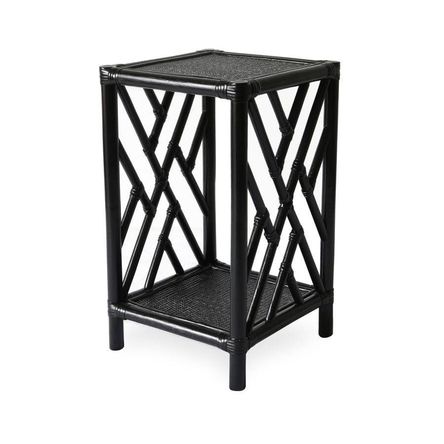 Image of Multi-Purpose Side Table 2-Tier for Living Room, Bedroom & Office - Wooden Top End Table with Storage Shelf, Modern Corner Piece