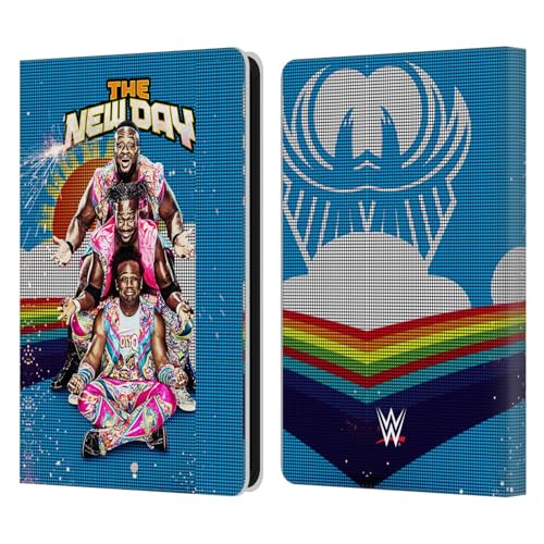 Étui Amazon Kindle Paperwhite 6 WWE New Day en cuir pour liseuse