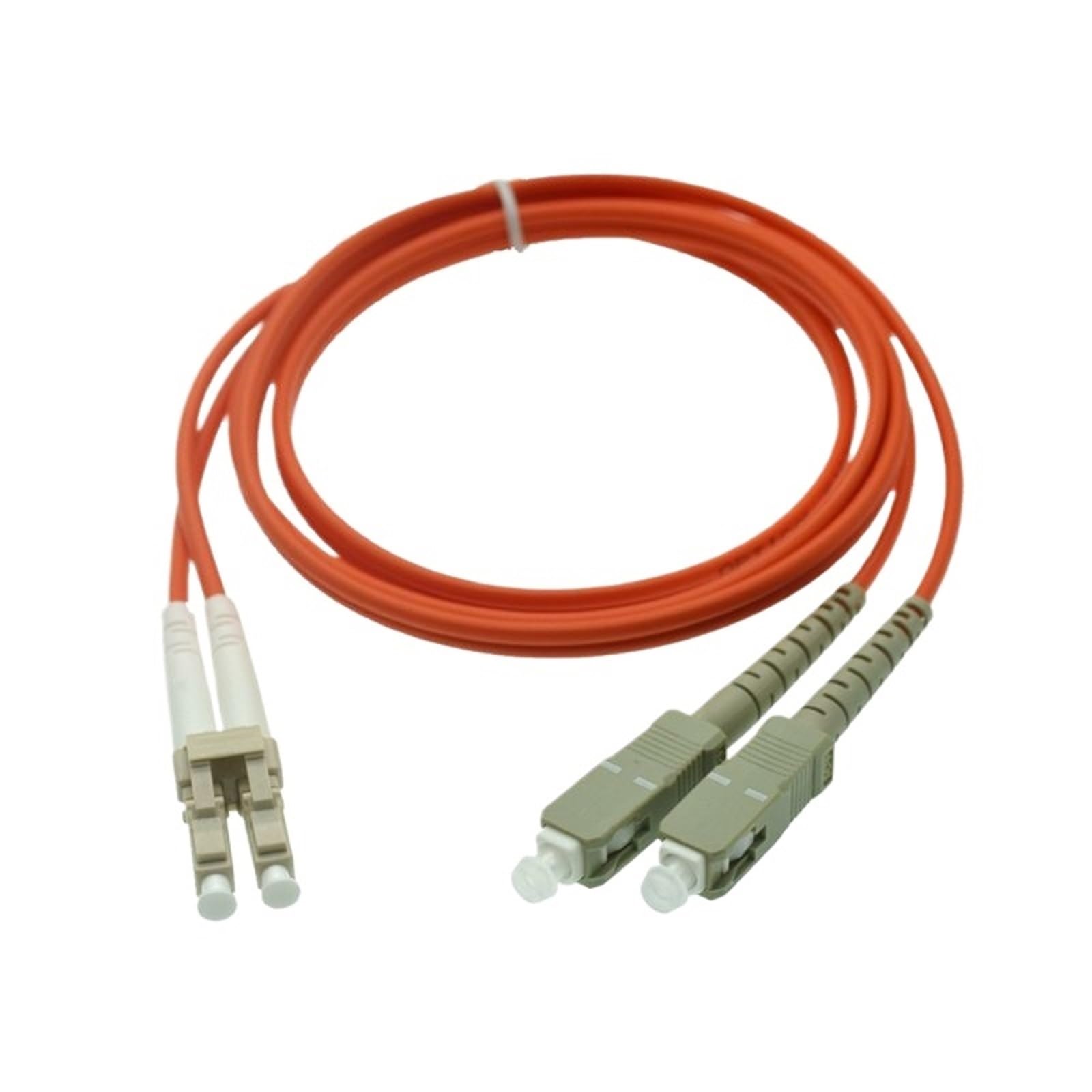 Cavo jumper in fibra ottica dual core multimodale Gigabit di grado portante Cavo multimodale doppio da LC a SC a FC a doppio cavo ST(Double SC-LC,30M)