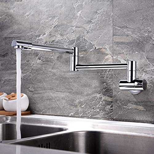 Robinet d'eau froide mural pliable et pivotant pour évier - 3