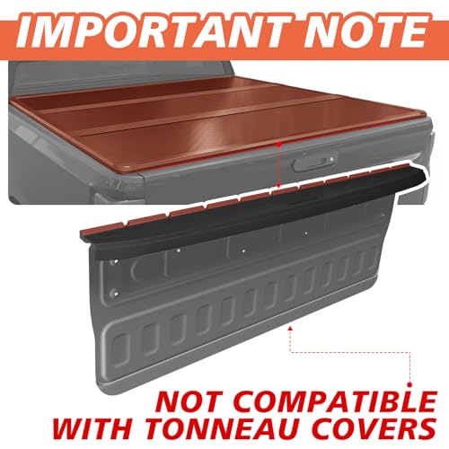 Image of TripleAliners Truck Mat Compatible with 2020-2026 Chevy Silverado & GMC Sierra 2500 /3500HD Multi-pro Accessories, Tailgate Mat Custom Fit All Weather Protection Pickup Liner, w /Tailgate Cap Protector