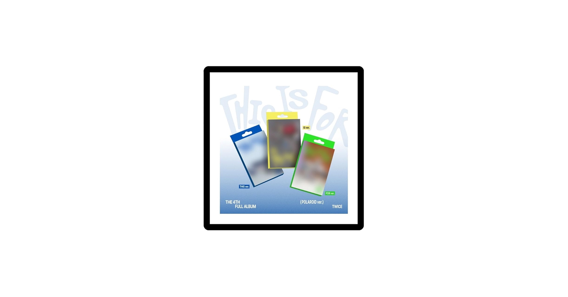 【munix】TWICE『THIS IS FOR』3形態×3セット 3種セット》 4th Full Album: THIS IS FOR : TWICE | HMV&BOOKS