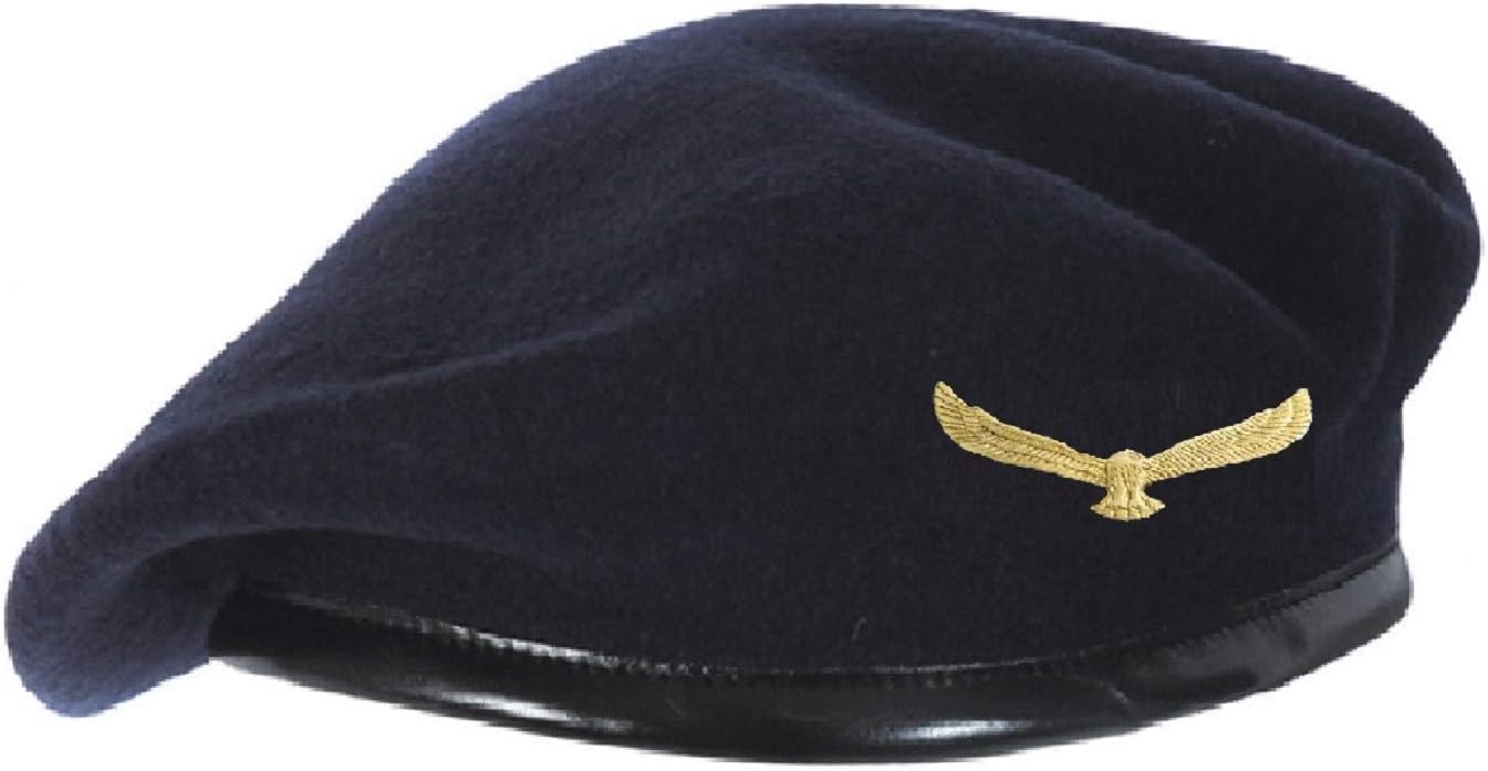 Men's Wool Cap (Eagle Cap-Navy Blue_Navy_Free Size)