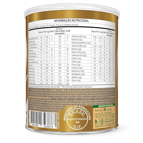 Suplemento Alimentar NUTREN SENIOR Chocolate 370g Nutren Sabor 370g